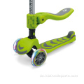 3 Roller für Kinder für Kinder-Faltbares Ständer Kinder Kleinkinder Spielzeugkick-Roller mit eingebauten LED-Radleuchten, Anti-Slip-Weit-Deck
